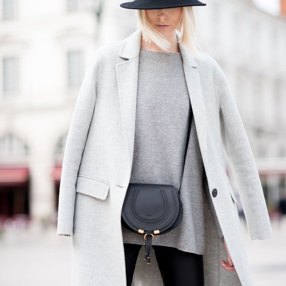 [Sold] Chloe Small Mini Round Marcie Saddle Bag - Picture 2 of 9